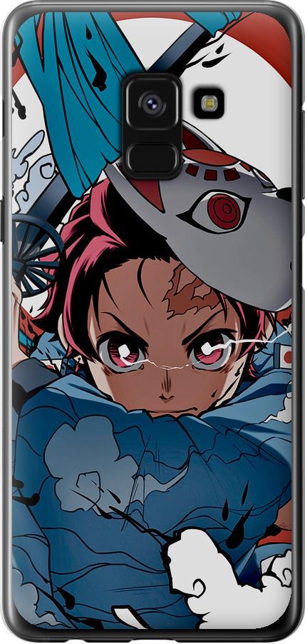 Чехол на Samsung Galaxy A8 2018 A530F Танджиро Камадо (5574u-1344-42517)