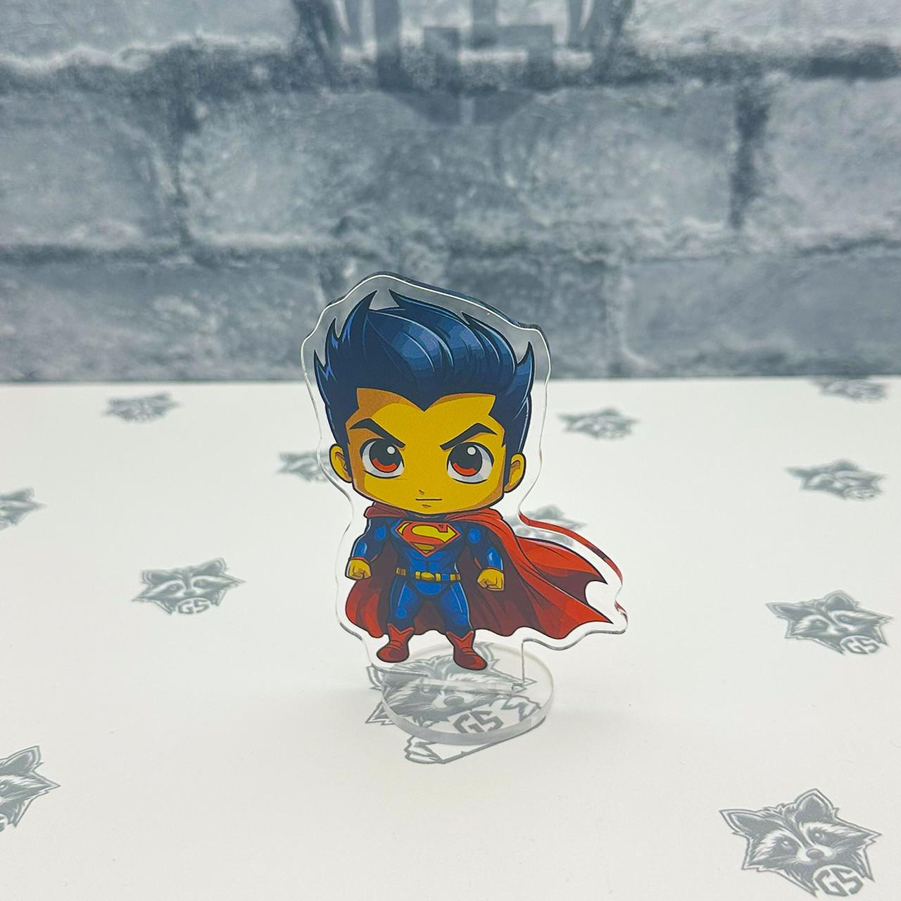 Фигурка коллекционная акриловая Chibi Superman 10 см (2379312115)