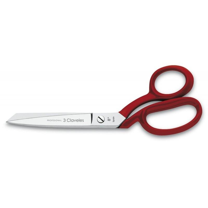 Ножницы 3 Claveles профессиональные красные 20 см 8