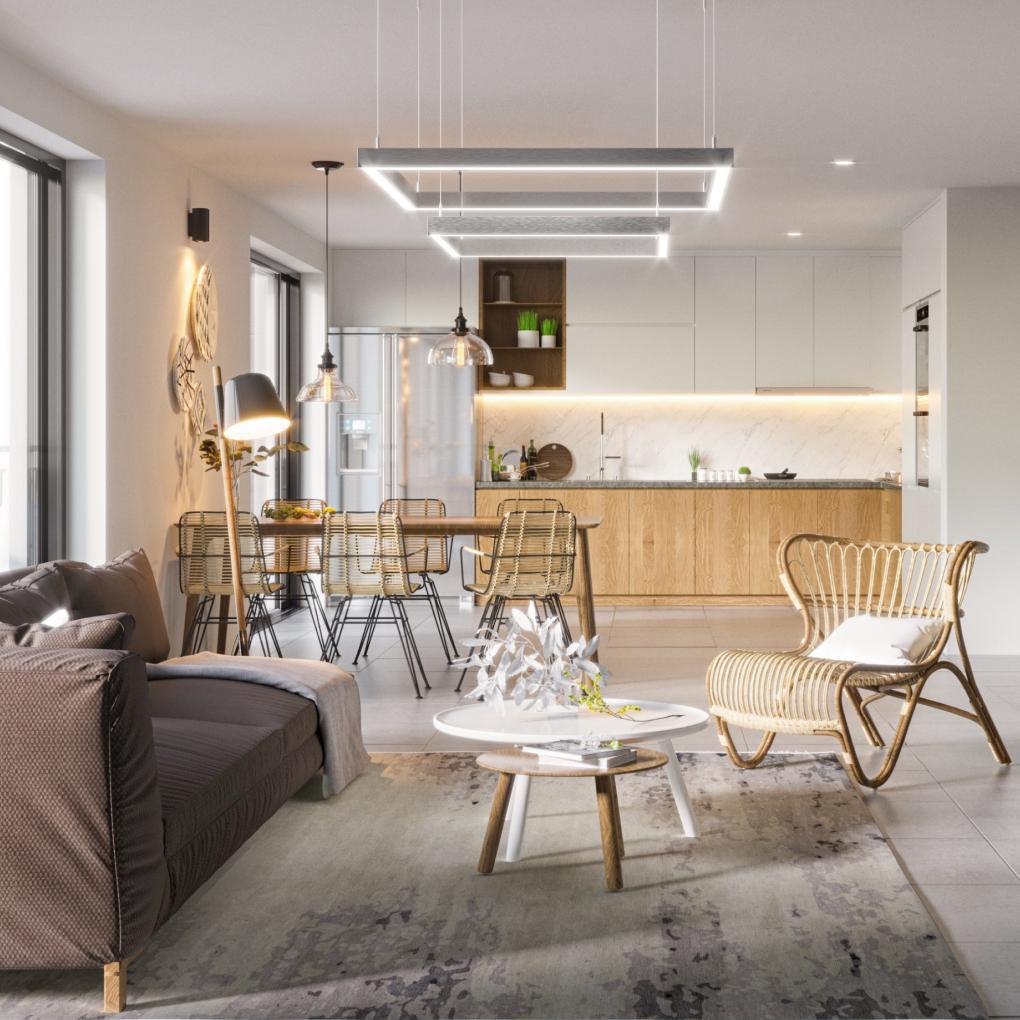 Светильник светодиодный X-LED 120 Вт прямоугольник 840x440x43 мм (LSNP-120) - фото 4