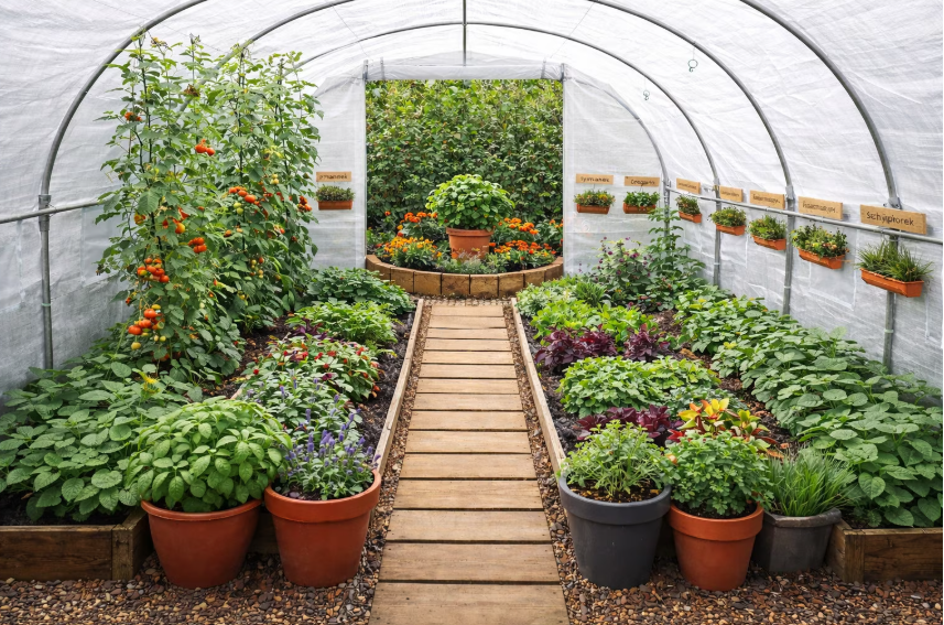 Теплиця садова Expand з 2 входами посилений каркас 25 мм 2,5x4x2 м 10 кв. м (33056503)