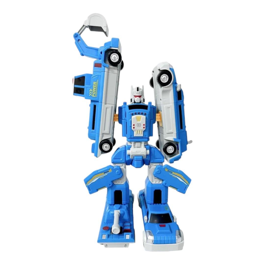 Конструктор магнітний робот трансформер 6в1