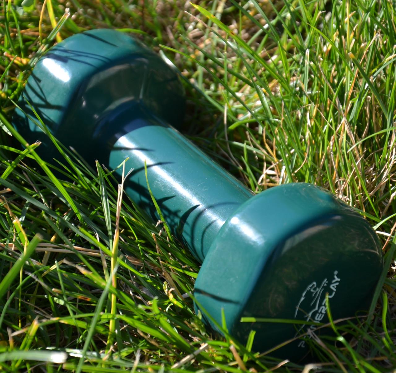 Гантель виниловая PowerPlay 4125 Achilles 15 кг Зеленый - фото 7 Гантель виниловая PowerPlay 4125 Achilles 15 кг Зеленый - фото 7