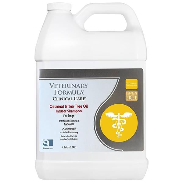 Шампунь Veterinary Formula Clinical Care Oatmeal&Tea Tree Oil Infuser для собак 3,8 л