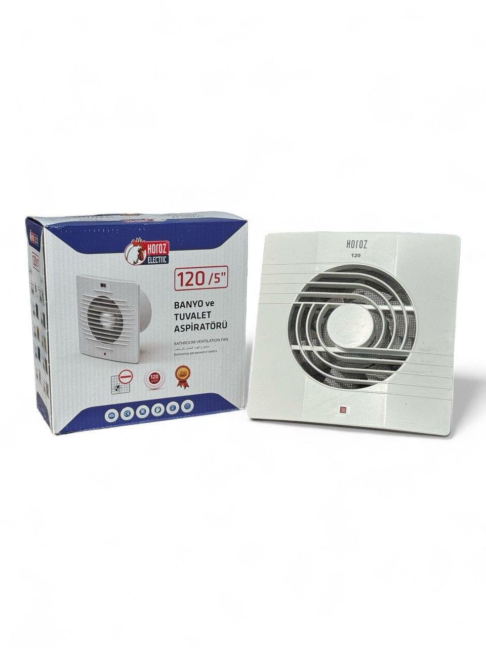 Вентилятор HOROZ ELECTRIC 15 Вт 120 мм (500-000-005)
