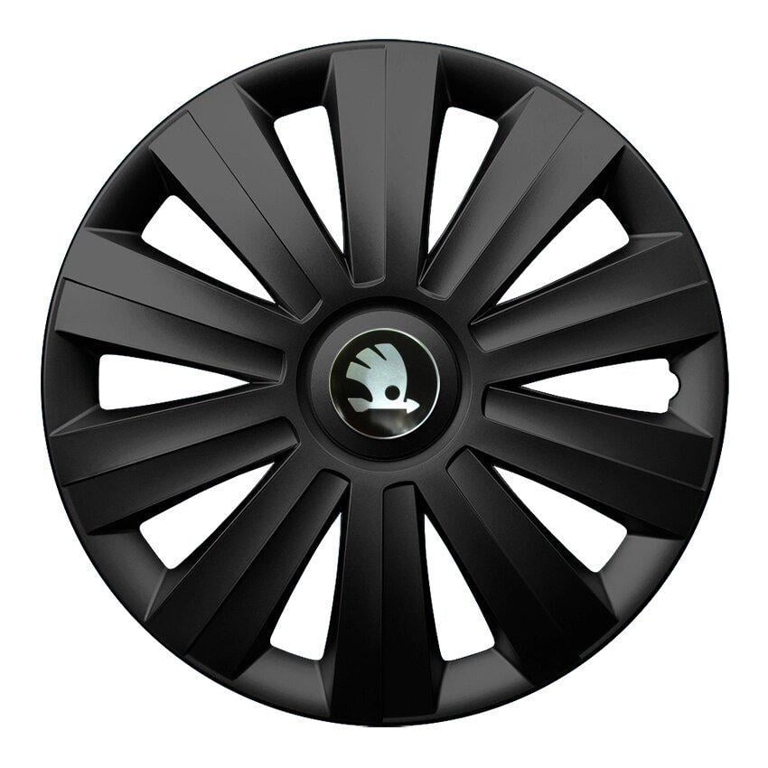 Комплект колпаков JAWOPLAST Snake R14 для Skoda 4 шт. Black (28435171)