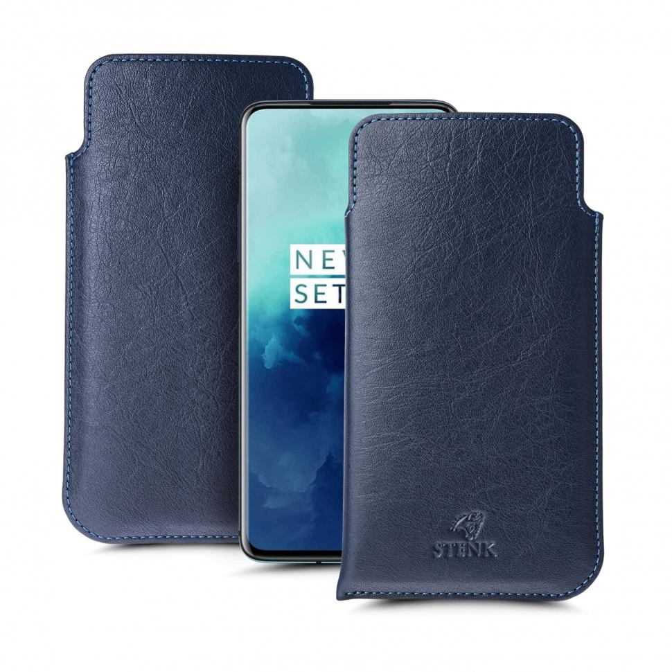 Футляр Stenk Elegance для OnePlus 7T Pro Синий (65976)