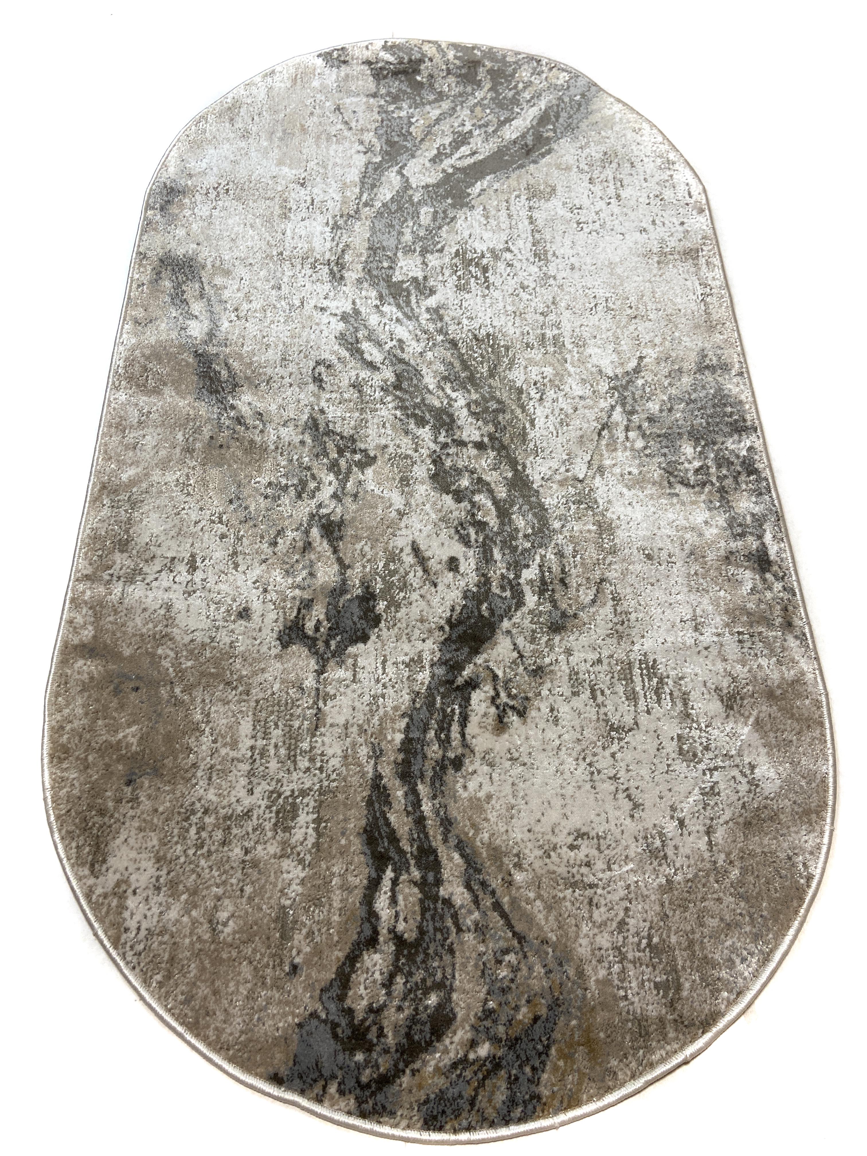 Ковер Favorite вискоза 80x150 см овал Бежевый (EG29BО2)