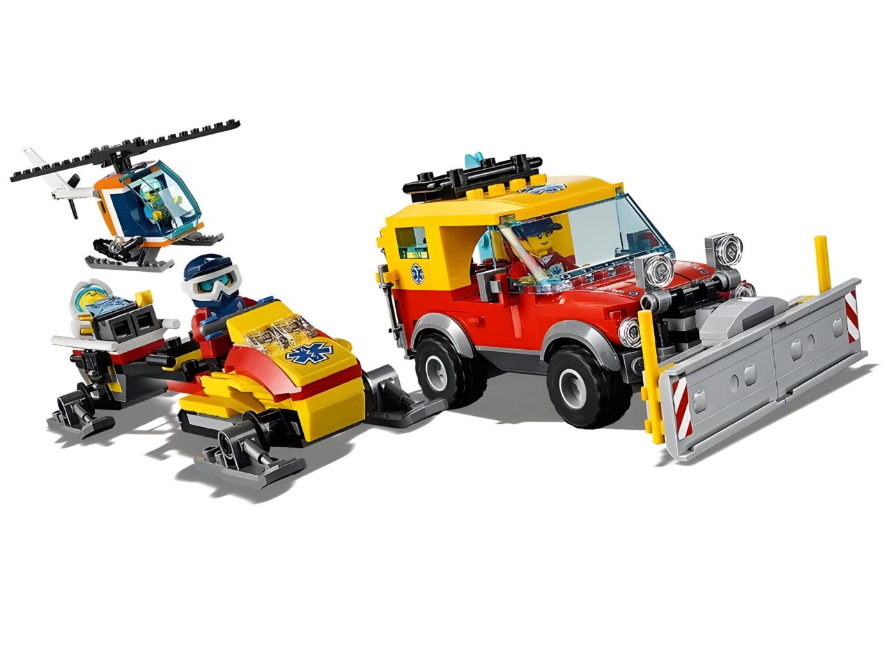 Конструктор Cities Горнолыжный курорт 868 деталей (BLE11451) - фото 5 Конструктор Cities Горнолыжный курорт 868 деталей (BLE11451) - фото 5