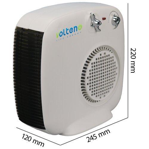 Обогреватель электрический тепловентилятор с термостатом Volteno VO2520 2000 Вт White (VO2520) - фото 6 Обогреватель электрический тепловентилятор с термостатом Volteno VO2520 2000 Вт White (VO2520) - фото 6