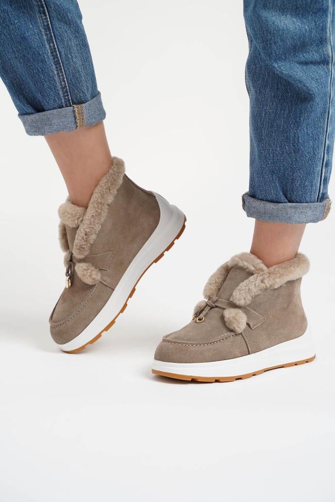 Черевики жіночі LONZA р. 38 Бежевий (173900)