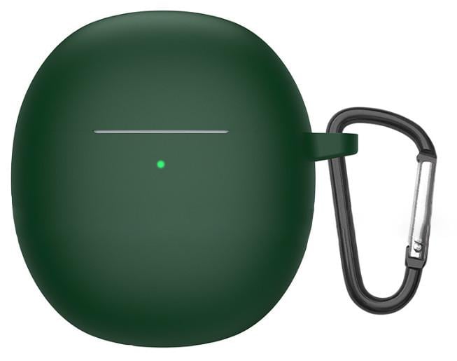 Чехол-накладка DK Silicone Candy Friendly с карабином для Vivo iQOO TWS Air Green