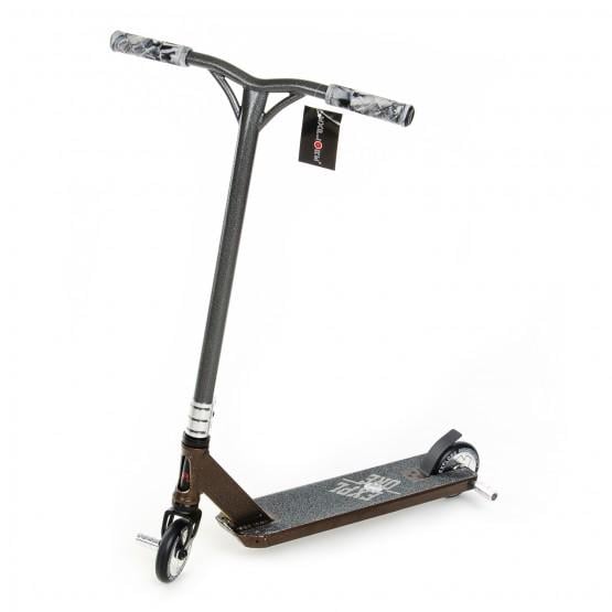 Трюковый самокат BOOGER Prestige New Explore с пегами Черный (8937)