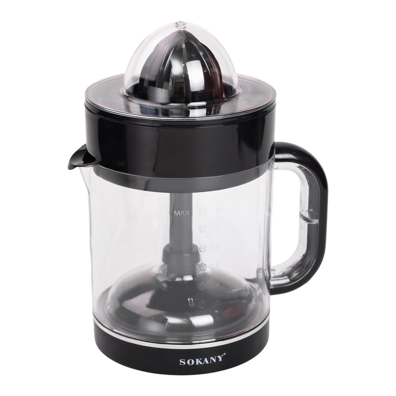 Соковыжималка для цитрусовых Sokany электрическая 30 Вт 1,2 л (5866) - фото 3 Соковыжималка для цитрусовых Sokany электрическая 30 Вт 1,2 л (5866) - фото 3