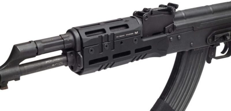 Цевье Leapers UTG PRO Super Slim для сайги M-LOK Black - фото 4 Цевье Leapers UTG PRO Super Slim для сайги M-LOK Black - фото 4