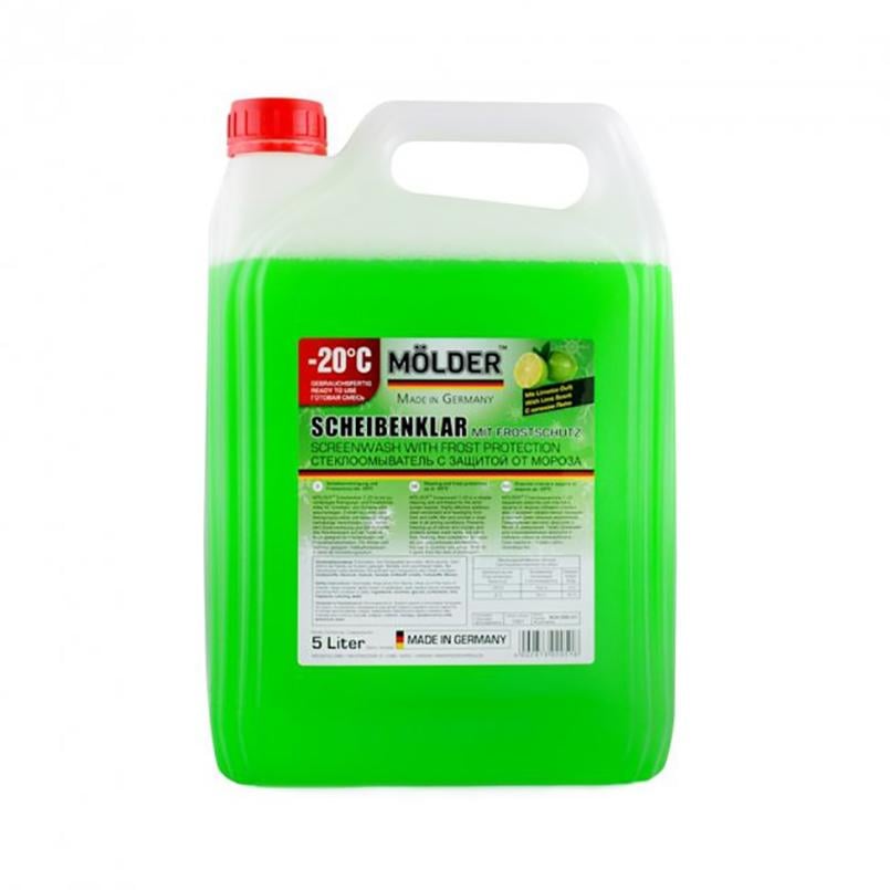 Зимовий омивач скла MOLDER LIME 5л 20°C (44124)