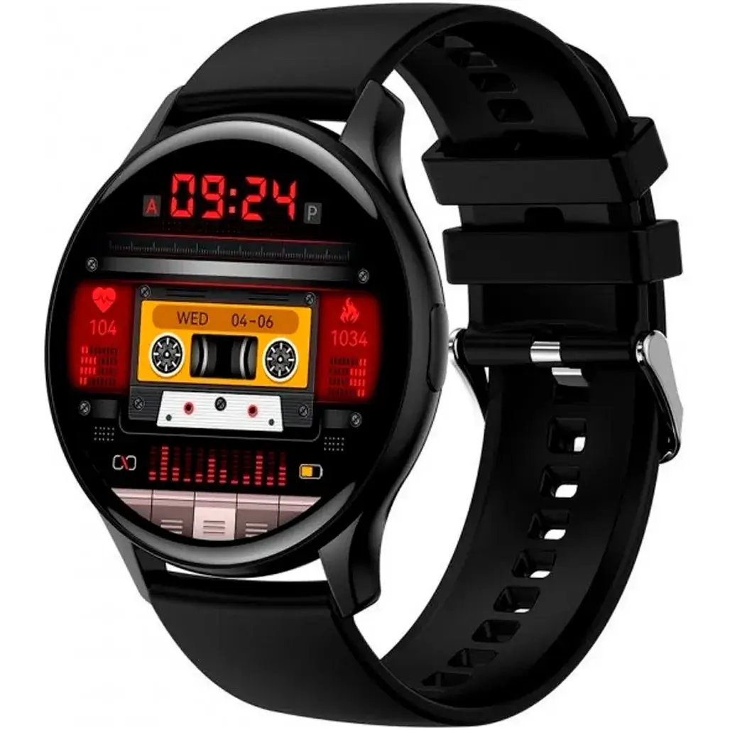 Смарт-часы Hoco Y15 AMOLED Smart Sports Watch call version Black