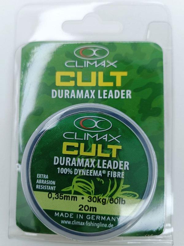 Шок-лидер Climax Duramax Leader 30 кг/60lb 20 м 0,35 мм Красно-коричневый (8462)