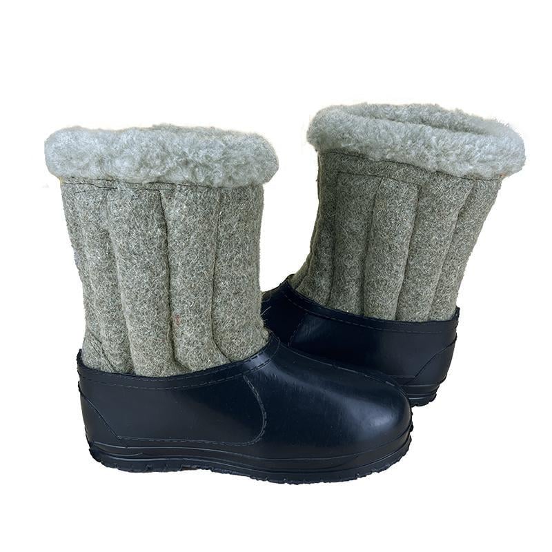 Валенки женские короткие с калошем Sanlin 70505-10 p. 39 25,5 см Серый - фото 3 Валенки женские короткие с калошем Sanlin 70505-10 p. 39 25,5 см Серый - фото 3