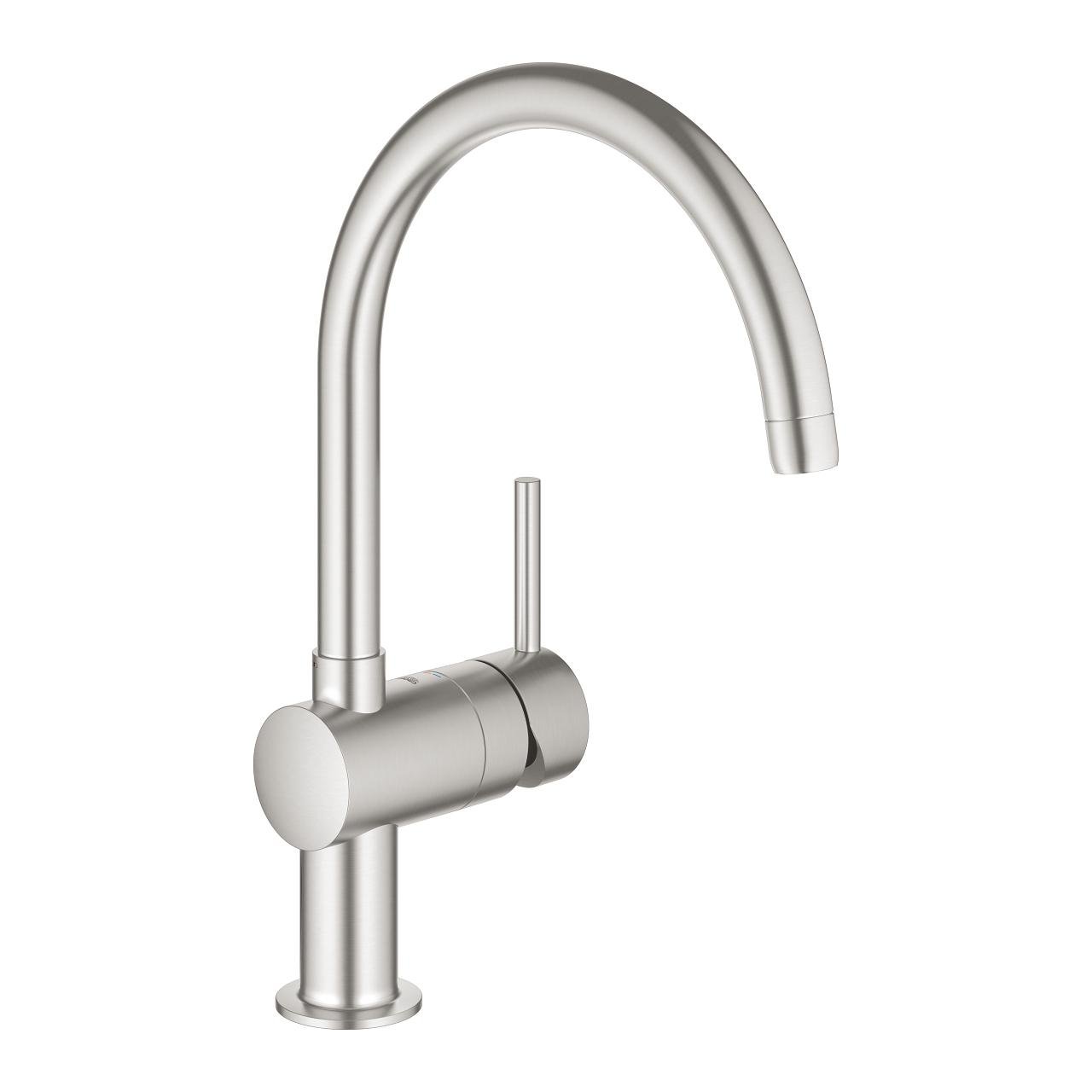 Смеситель для кухни Grohe Vento 30427DC0 однорычажный Сатин (149991)