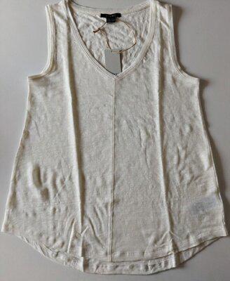 Майка жіноча лляна Esmara M Молочний