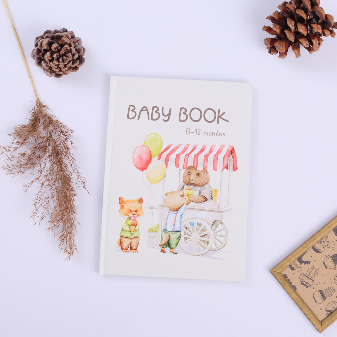 Фотоальбом дитячий "BABY BOOK 0-12 months" (Fotobook-0066)
