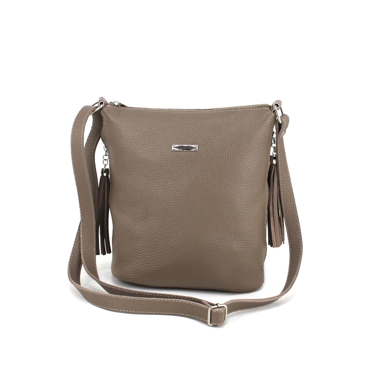 Сумка-планшет Borsacomoda 878035 из натуральной кожи Мокко - фото 1