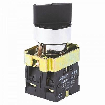 Перемикач I-O-II CHINT NP2-BD33 2NO 22 мм 3 положення (573982)