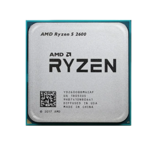 Процесор AMD Ryzen 5 2600 sAM4 Tray (21053255)