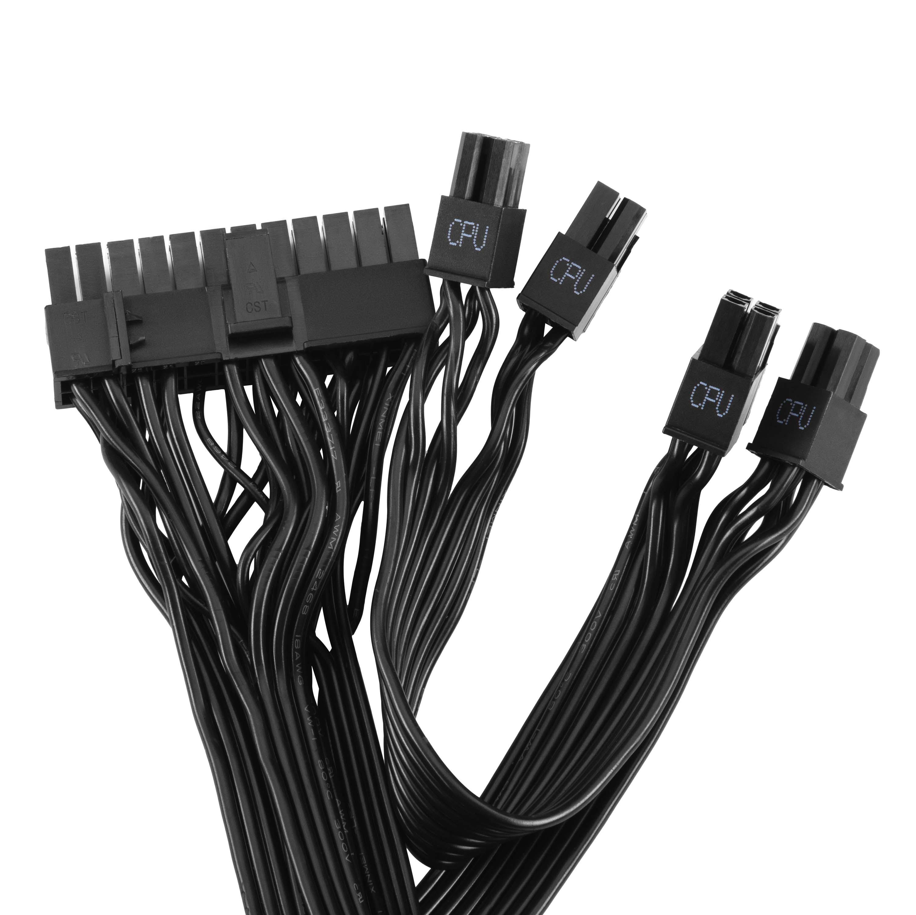 Блок питания для компьютера 2E GAMING Solid Power 650 Вт ATX (2E-SP650BRSM-120) - фото 7 Блок питания для компьютера 2E GAMING Solid Power 650 Вт ATX (2E-SP650BRSM-120) - фото 7