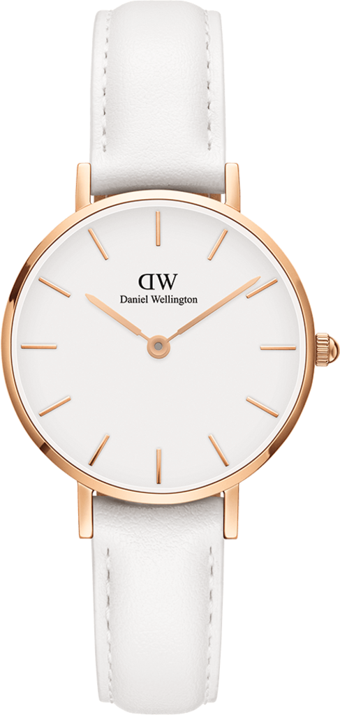 Часы кварцевые Daniel Wellington DW00100249 Petite 28 Bondi RG White