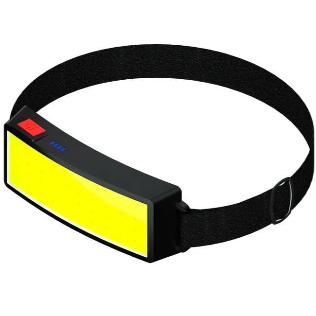 Фонарик на голову аккумуляторный Headlamp TM-G14 LED COB Черный (1009452-Black)