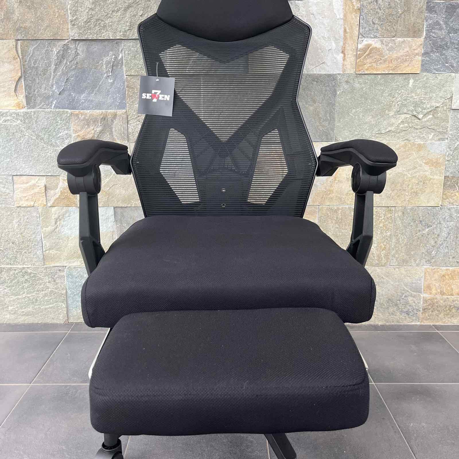 Крісло комп‘ютерне SEWEN Yoda Чорний (9828103) - фото 3 Крісло комп‘ютерне SEWEN Yoda Чорний (9828103) - фото 3