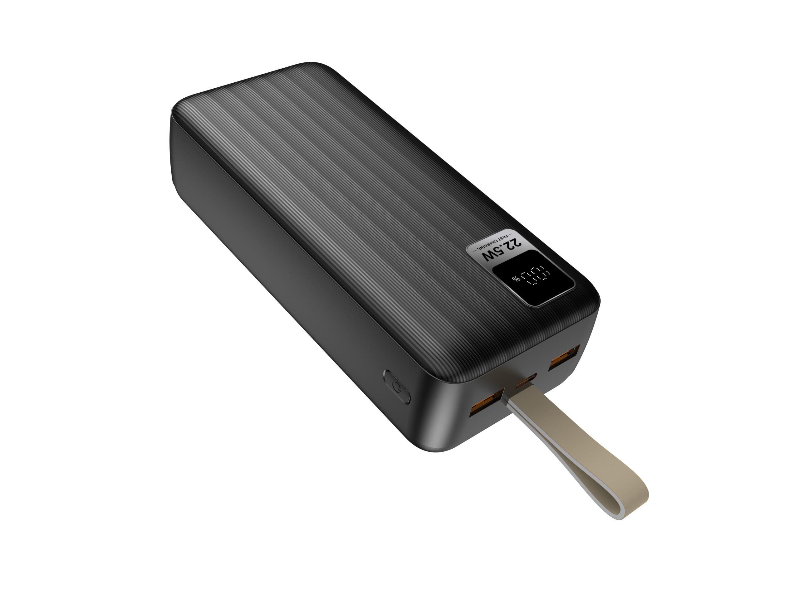 Повербанк Globex P13LCDPD 30000 mAh 22,5W - фото 2