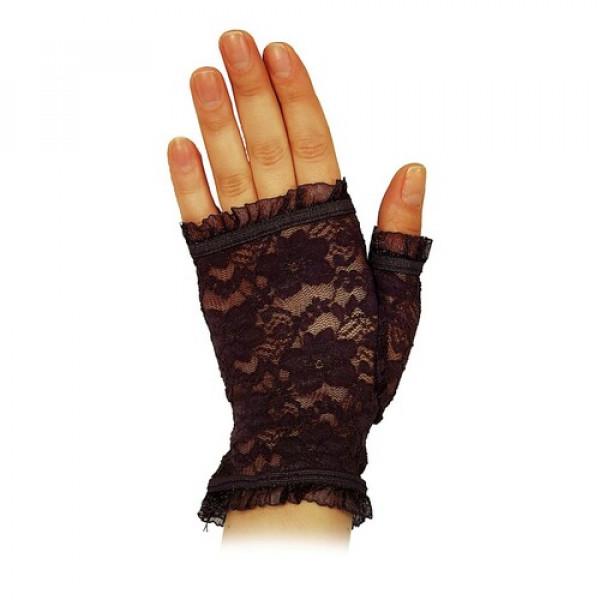Декор на Хелоуїн Seta Рукавички мітенки гіпюрові (10-60VT)