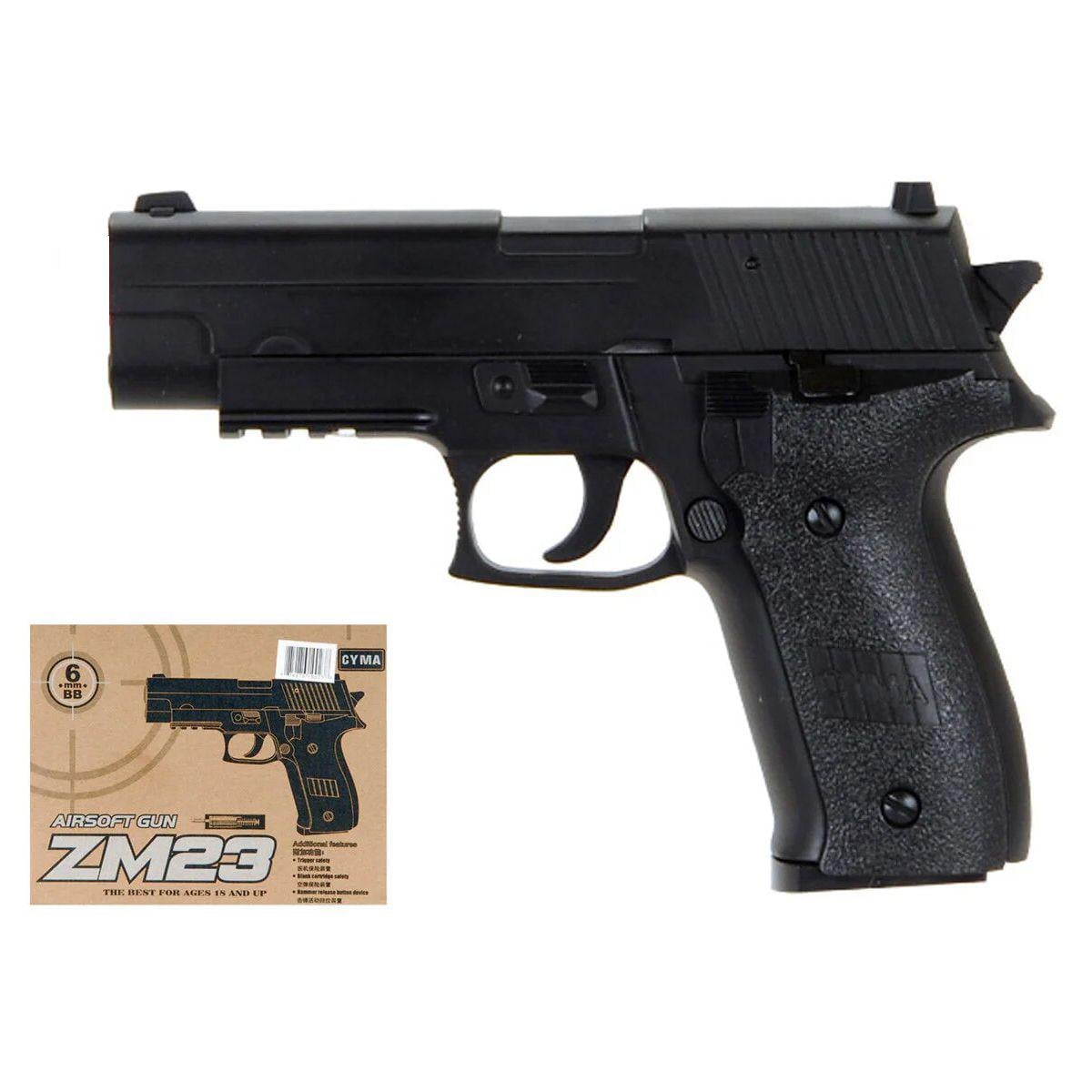Пистолет металлический ZM23 (38067)