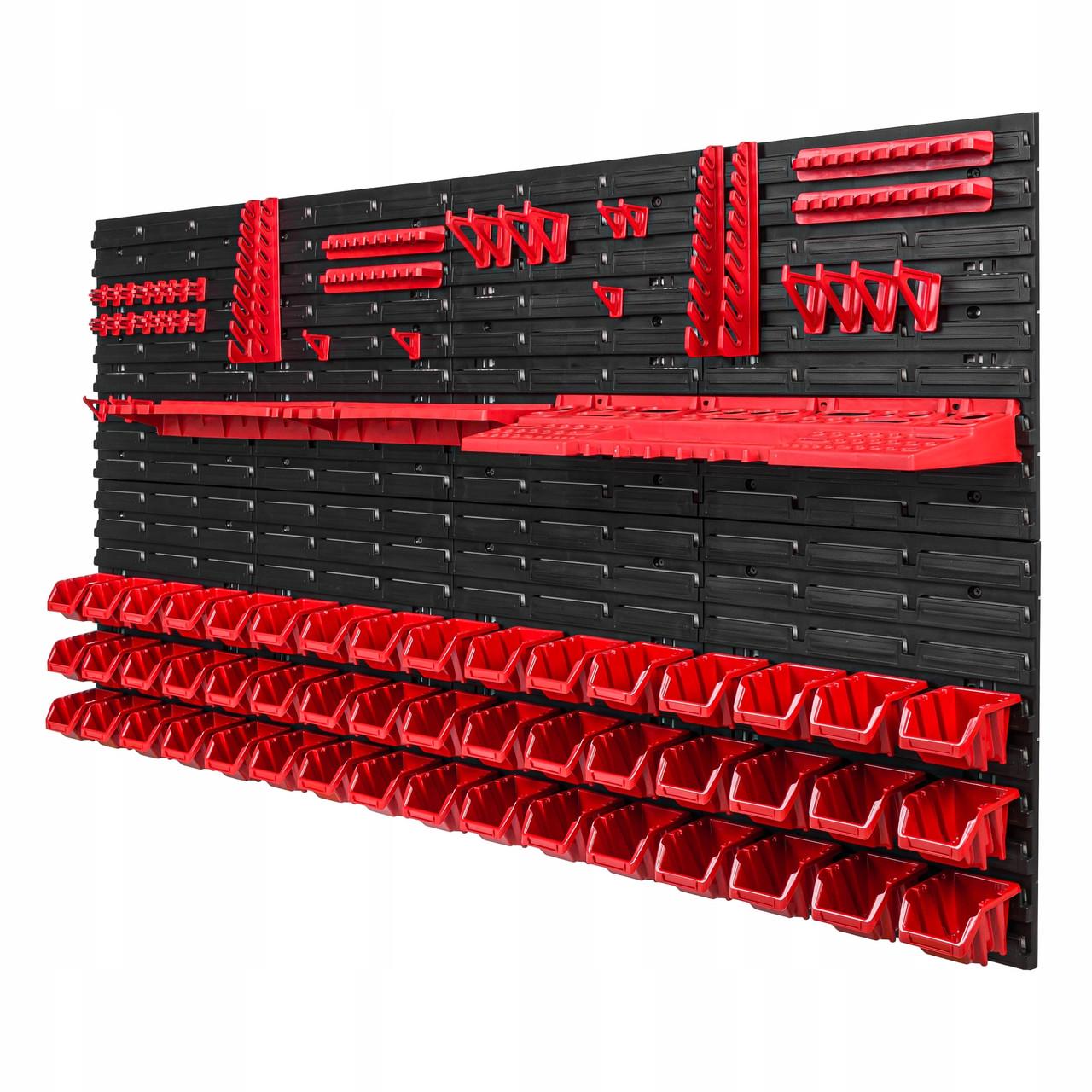 Панель для инструментов и материалов Kistenberg 156х78 см 48 контейнеров (MIX618)