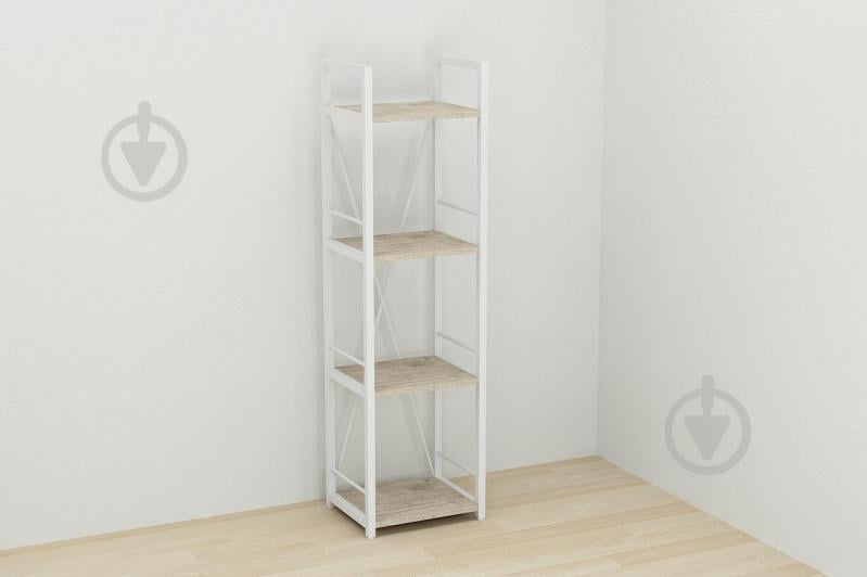 Этажерка Ferrum-decor Конект 120x34x28 см Дуб шервуд (XK00242)