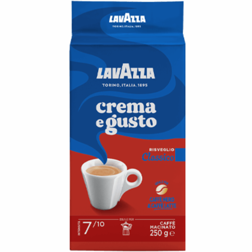 Кофе молотый Lavazza Crema e Gusto Classico 250 г (00710)