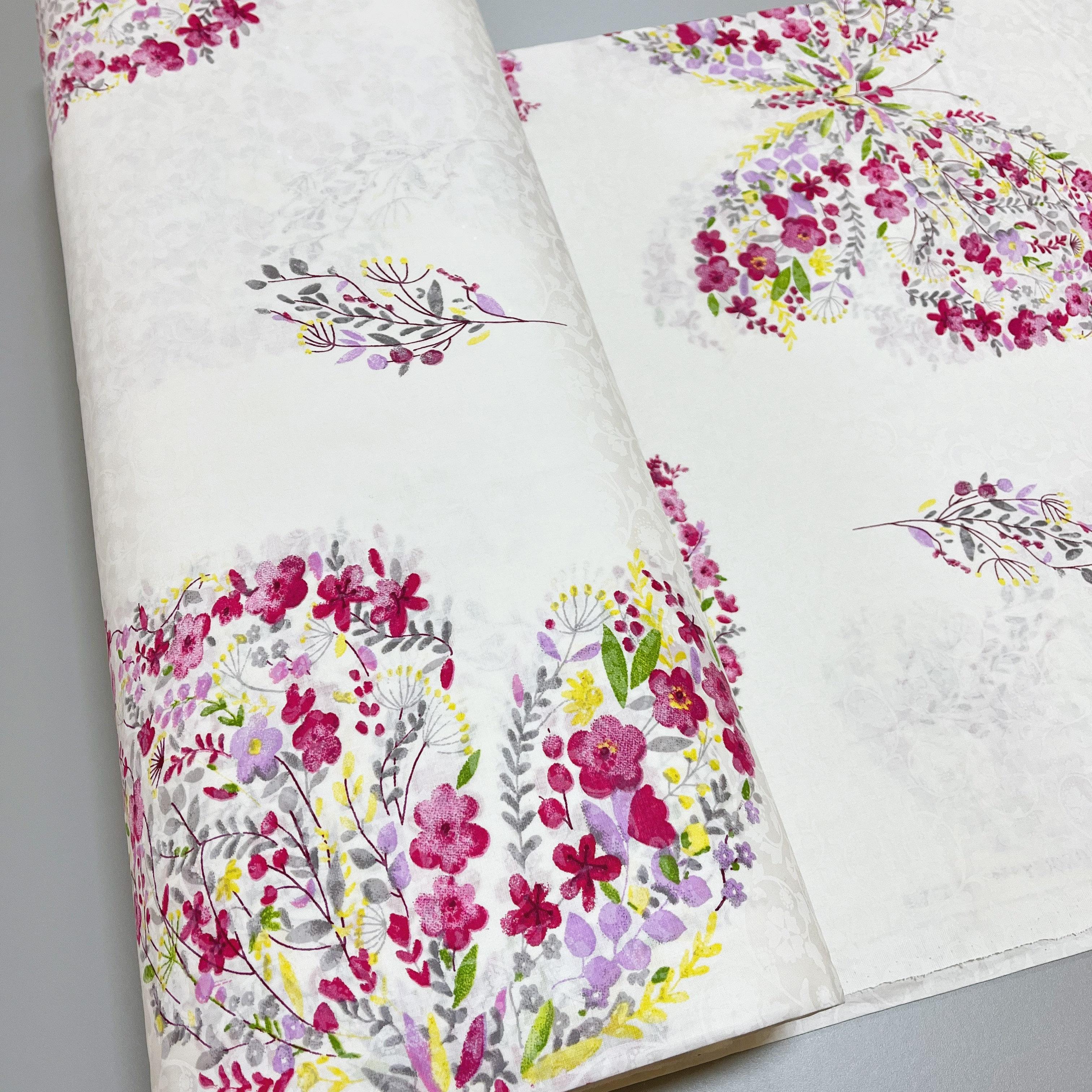 Ткань для постельного белья ранфорс бабочки 240 см (10/23516/32 02087)