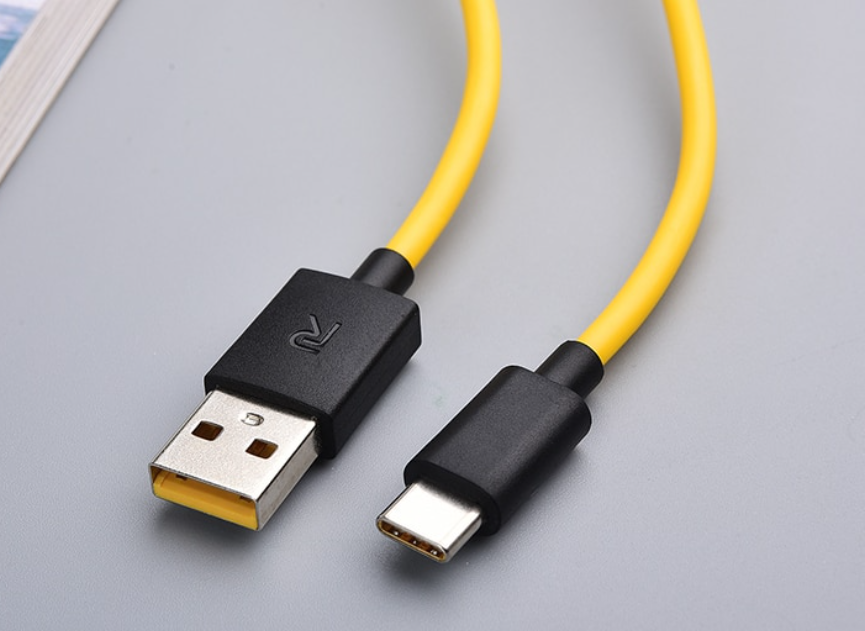 Кабель Data Cable Fast Charging 27W/3A 1 м USB на Type-C/USB-C Yellow - фото 7