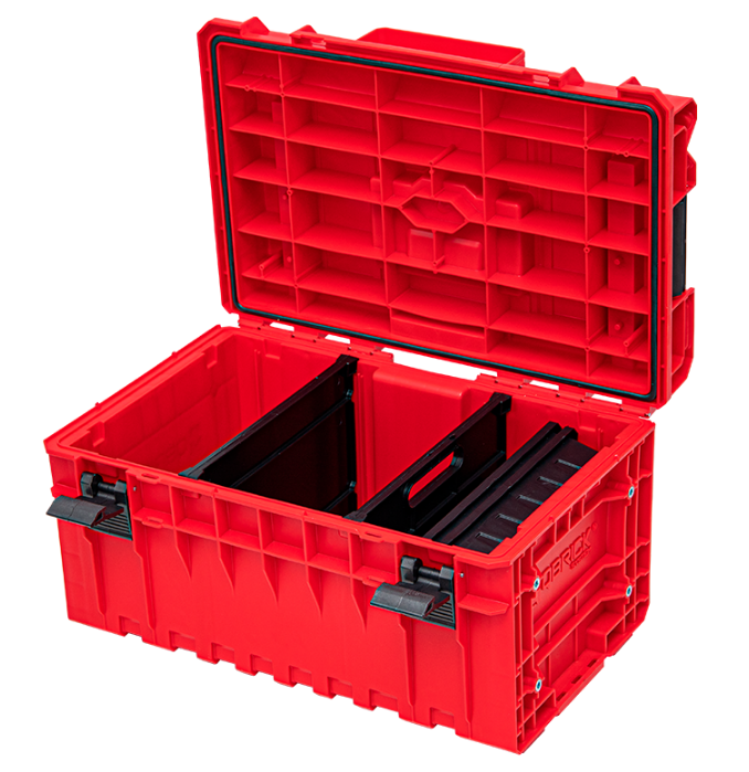 Ящик для инструмента Qbrick System ONE Ultra HD RED 350 2,0 TECHNIK модульный водонепроницаемый 585х385х245/325 мм