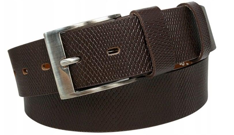 Ремінь чоловічий Always Wild шкіряний Коричневий (PCS03BSS Brown)