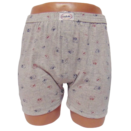 Трусы мужские Doremi хлопковые L Серый (312-65-3)