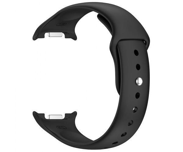 Ремешок Silicone Сlasp для Samsung Galaxy Watch8/Watch8 Classic Черный Ремешок Silicone Сlasp для Samsung Galaxy Watch8/Watch8 Classic Черный