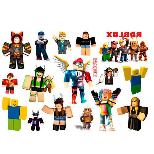 Детские татуировки Roblox Tattoo Set