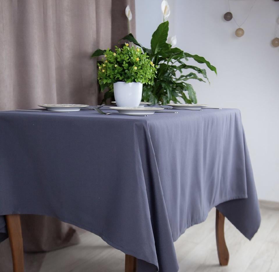 Скатертина водовідштовхуюча 120x150 см Сірий