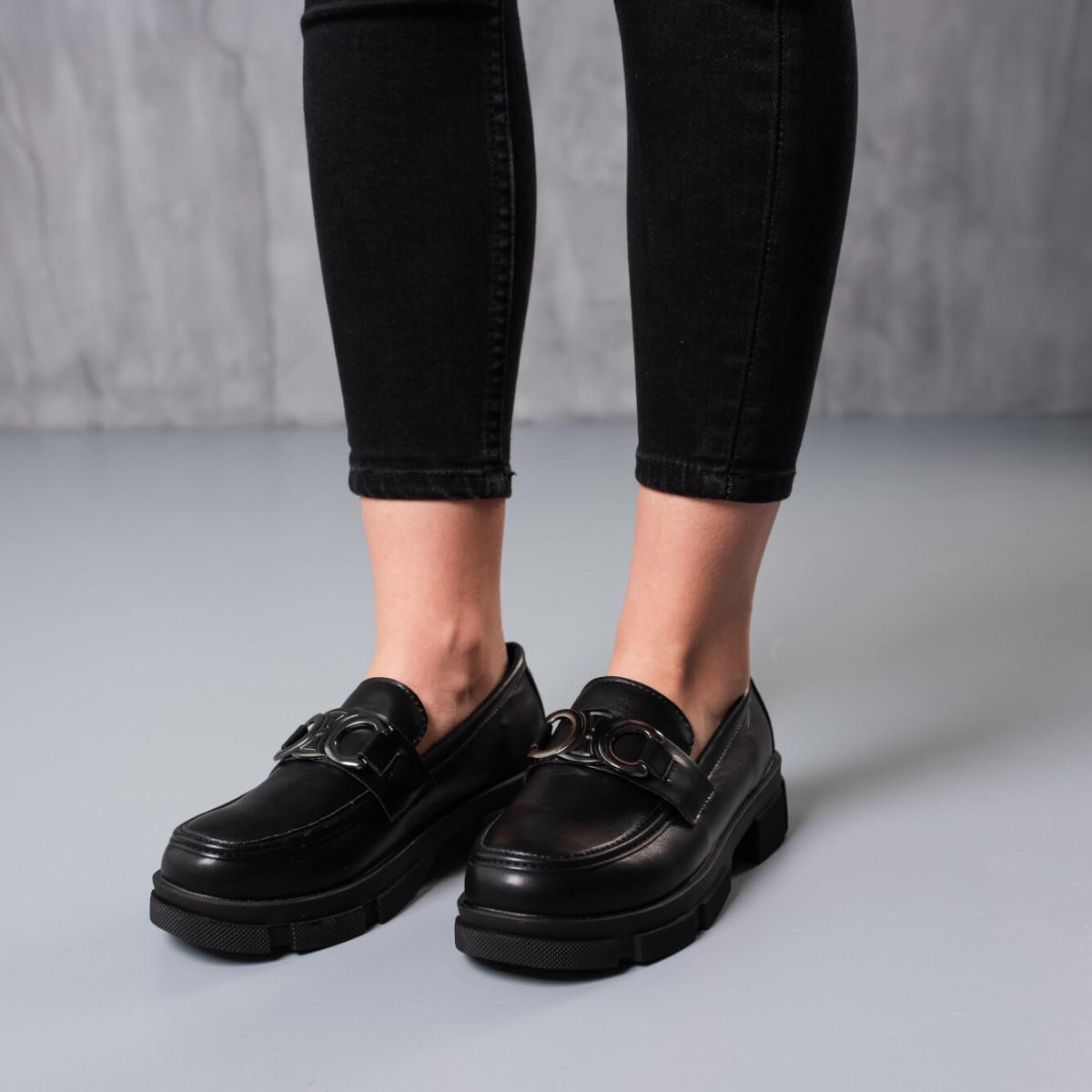 Броги женские Fashion р. 36 23,5 см Черный (3767)