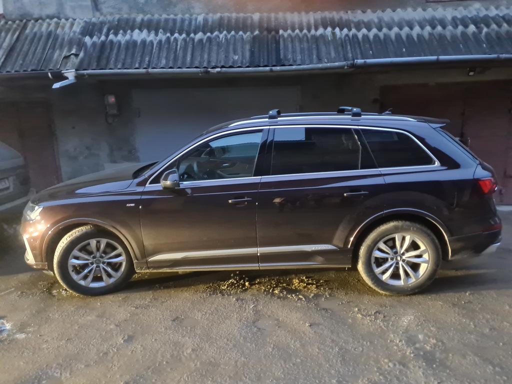 Поперечний багажник Erkul на вбудовані рейлінги WingBar для Audi Q7 2015 алюміній 2 шт. Сірий (88050) - фото 7