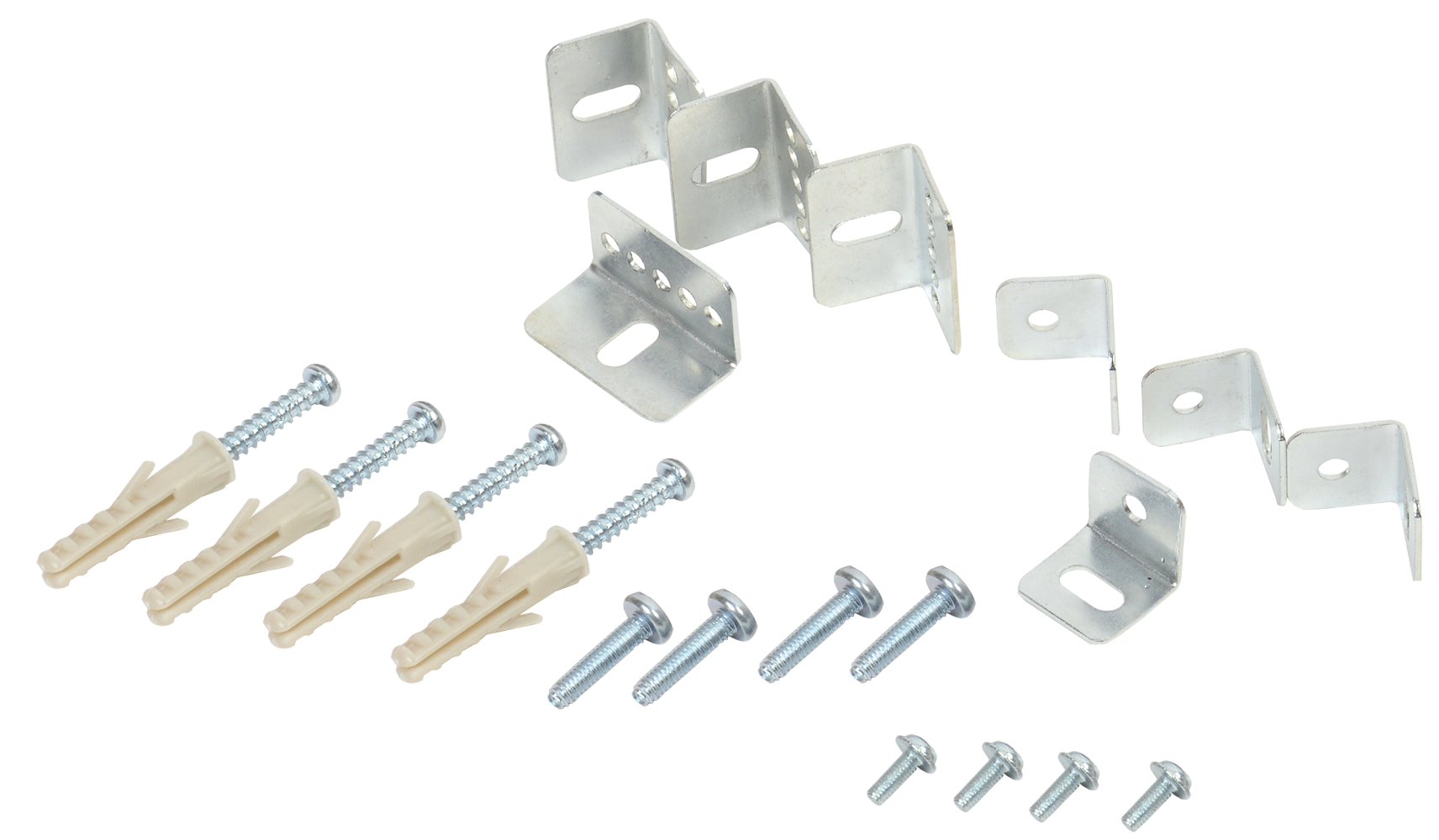 Комплект кріпильних елементів №1 УЕК накладний монтаж (LDVO1D-PLN-6368)